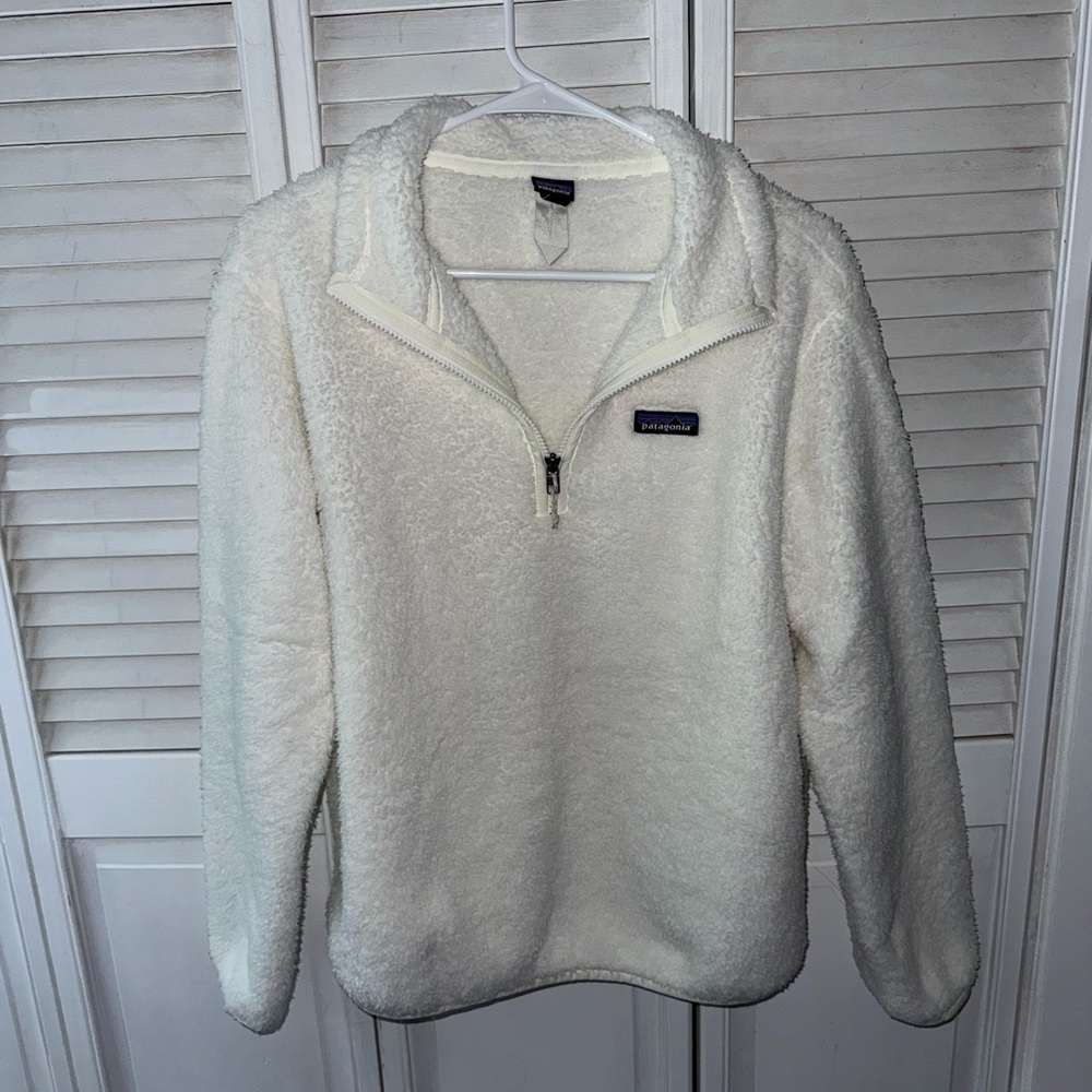 Patagonia Cream Fleece Jacket